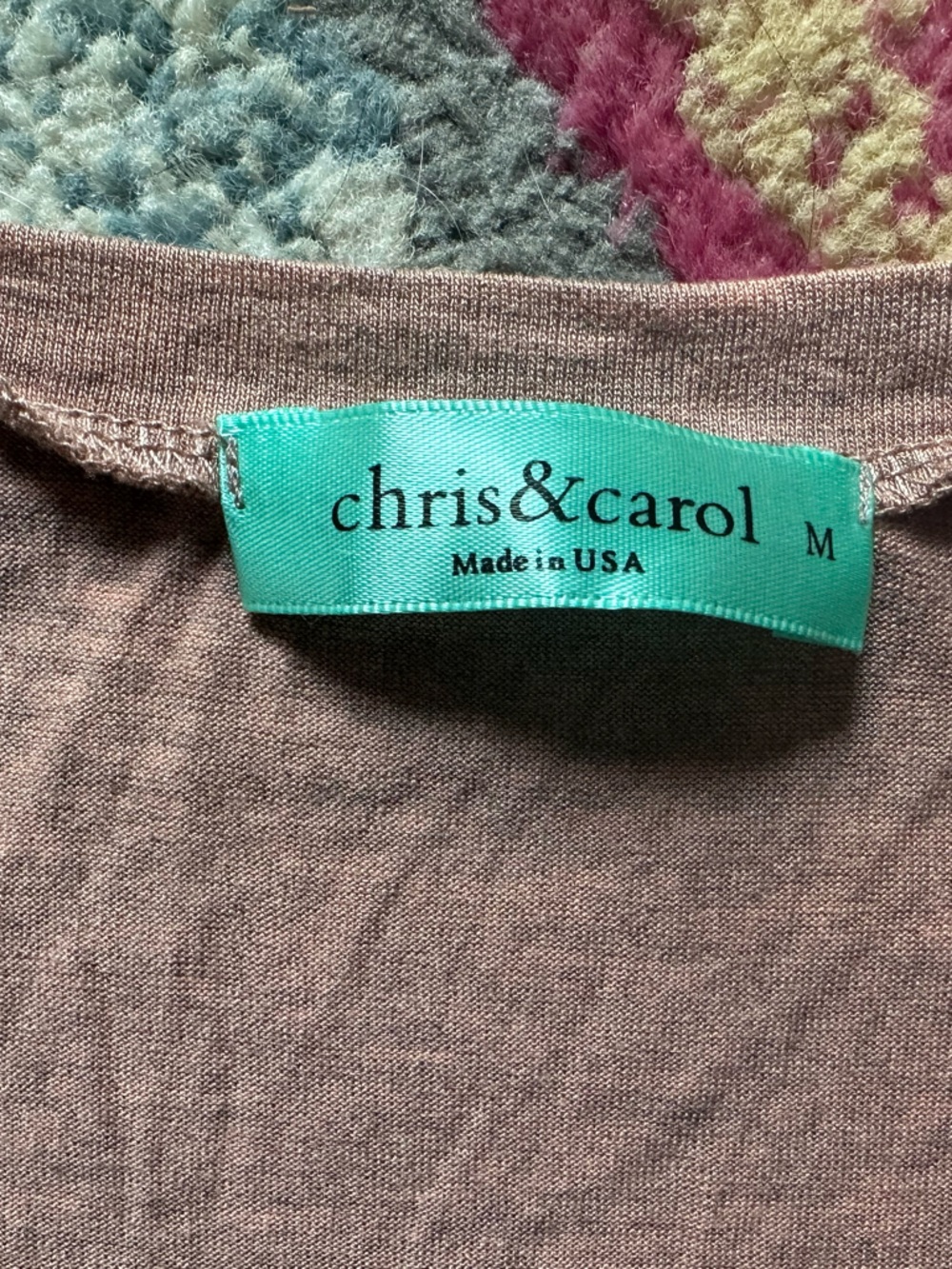 Venley & Chris & Carol & Coco Main medium t shirt set mustard cream & mauve (3) - Picture 12 of 14